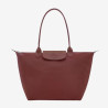 Longchamp - Sac cabas épaule Le Pliage One L bordeaux